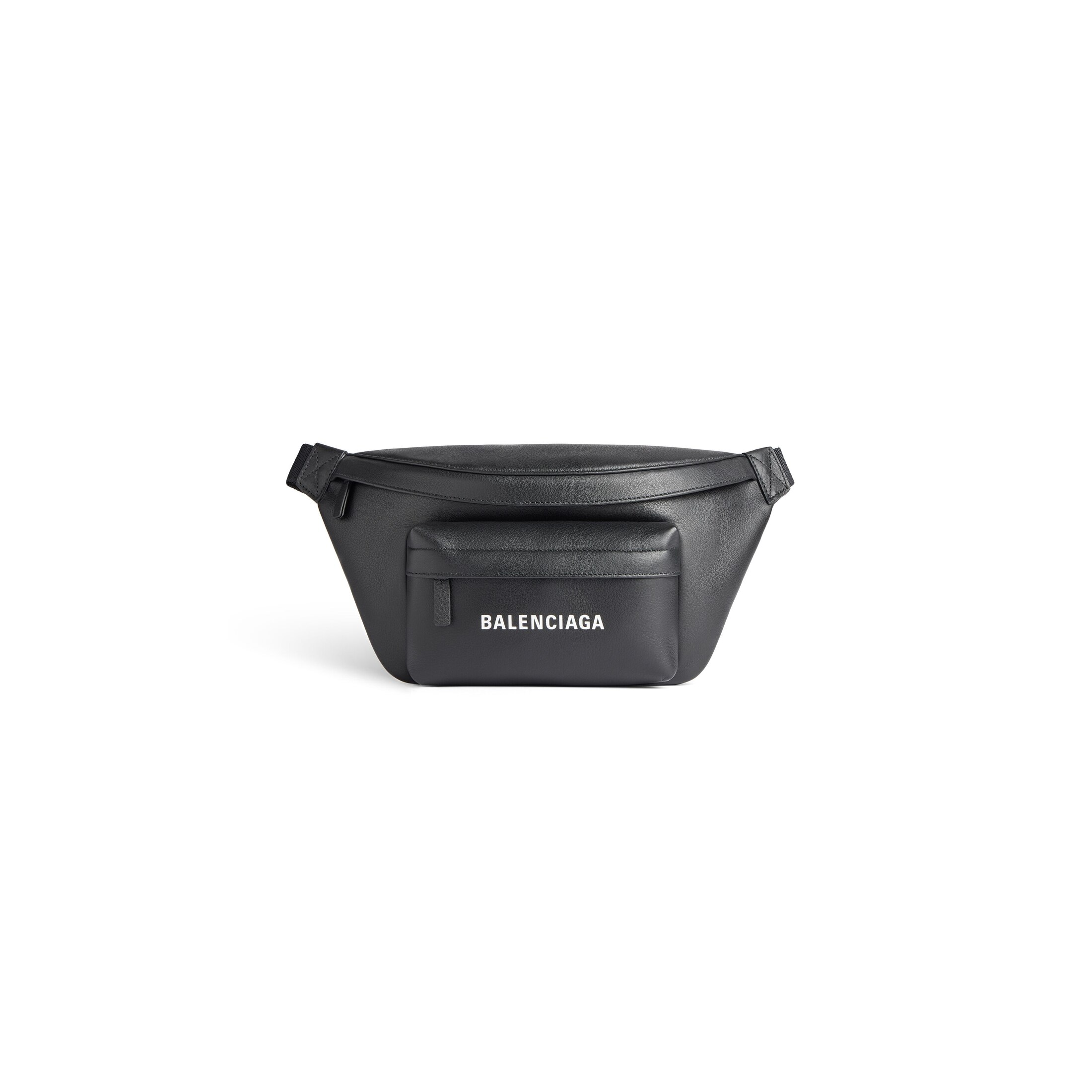 Balenciaga Sac Ceinture Everyday - Noir - Homme - Cuir De Veau, Polyamide, Polyester