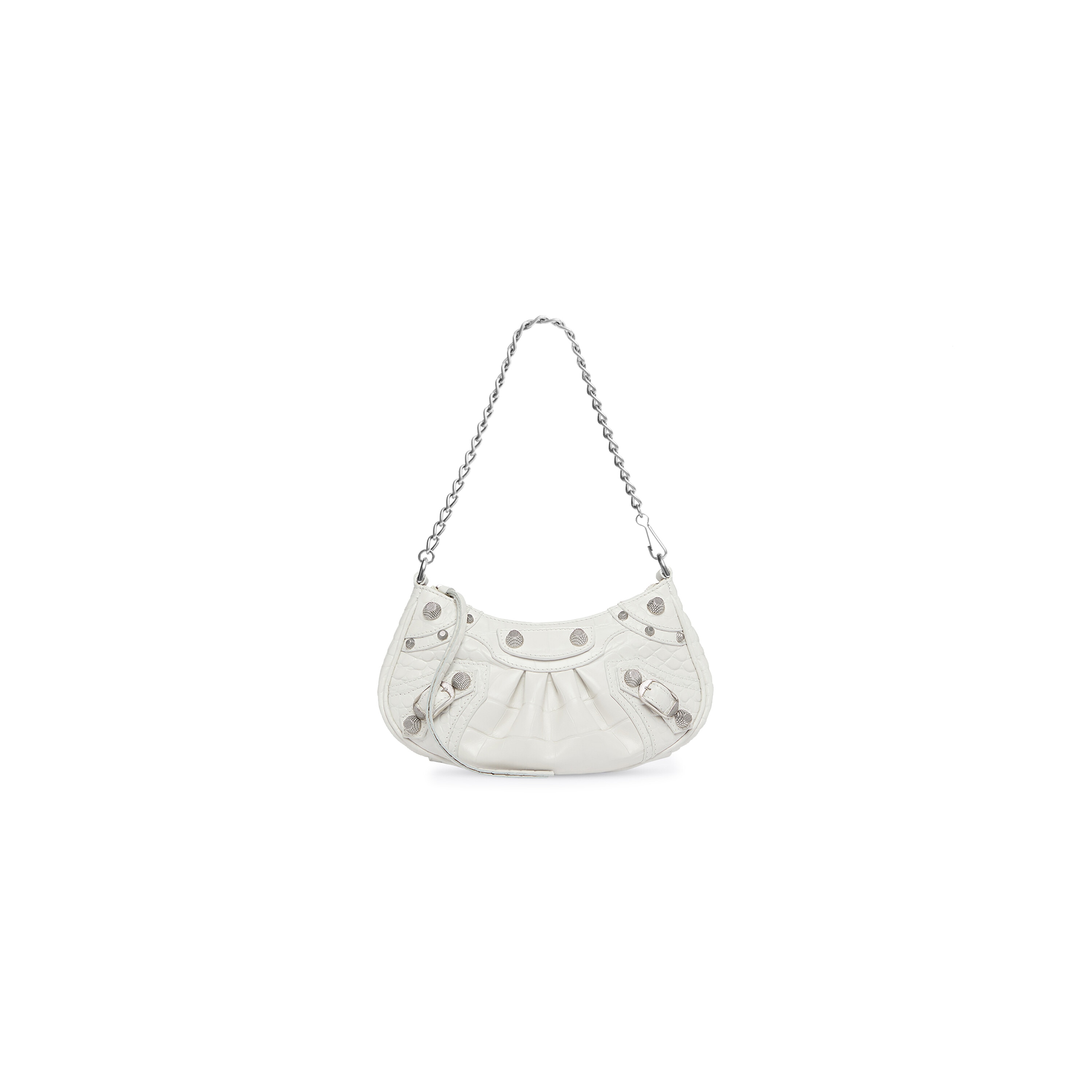 BALENCIAGA ecru leather handbag – Loop Generation