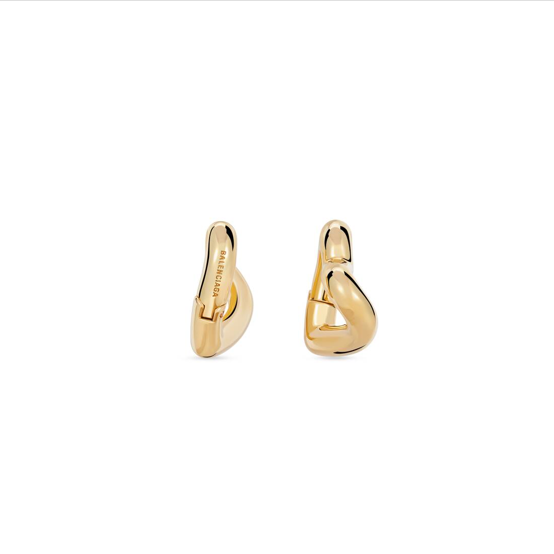 loop heart earrings