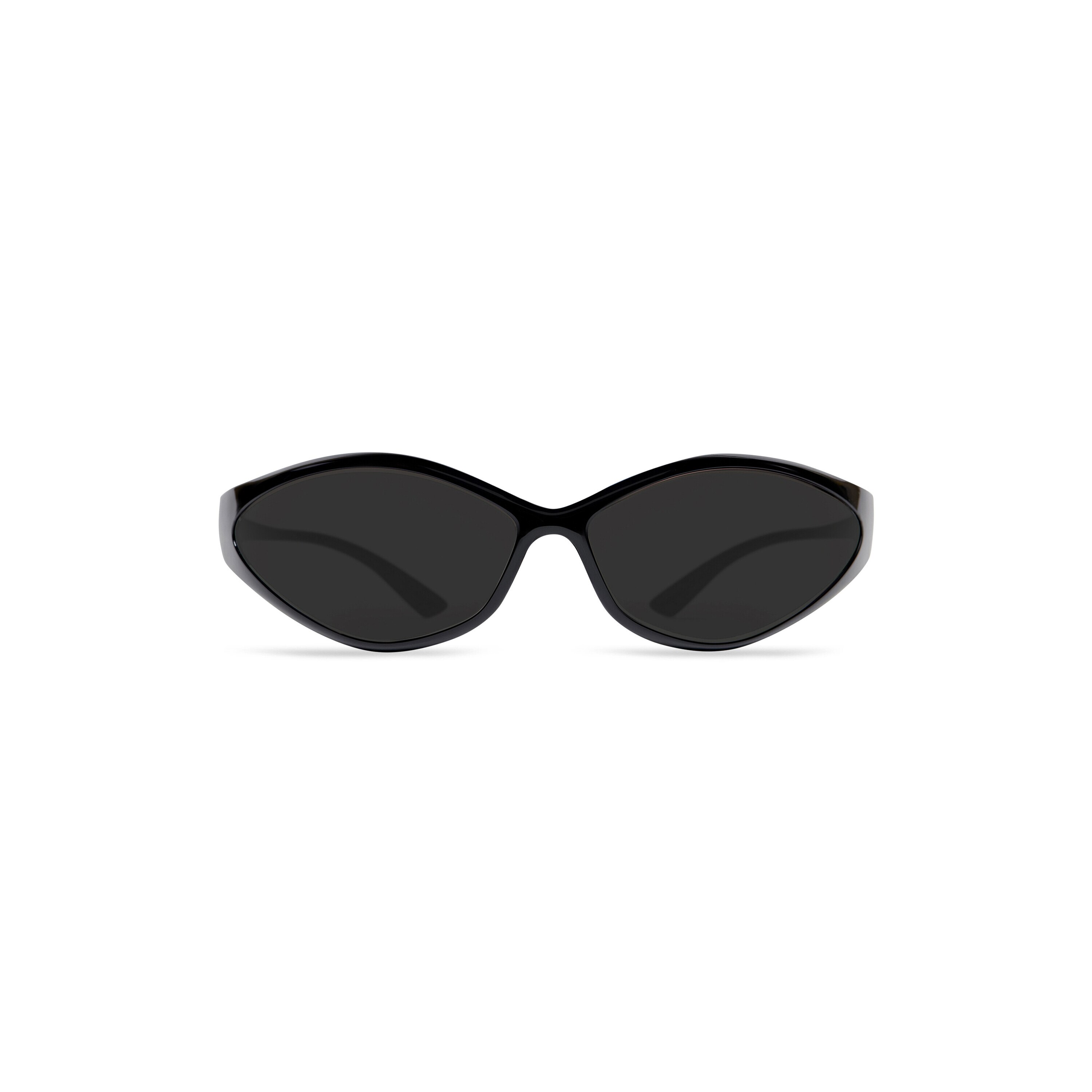 90s Oval Sunglasses in Black | Balenciaga NL