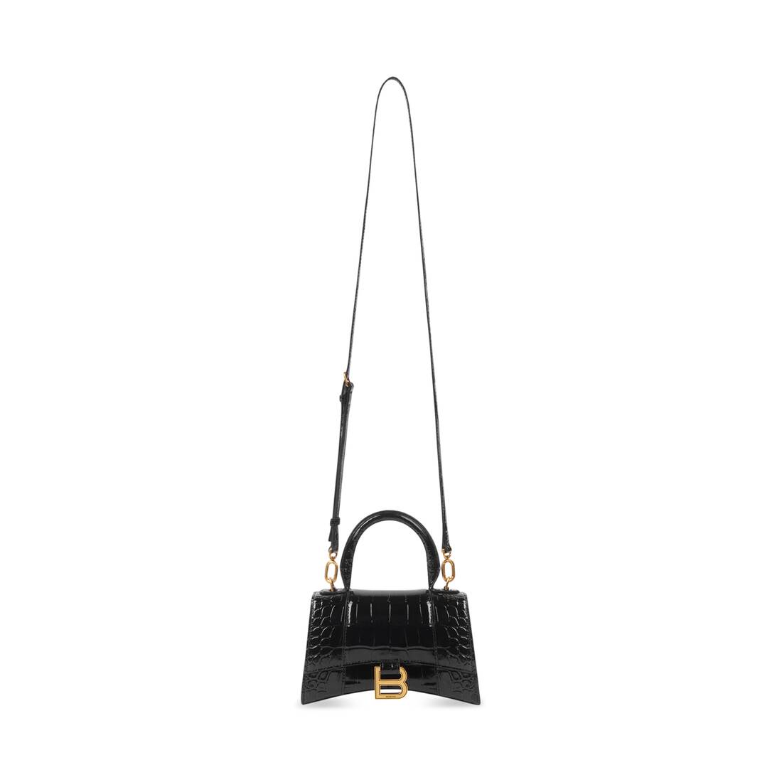Women's Hourglass Xs Handbag in Black