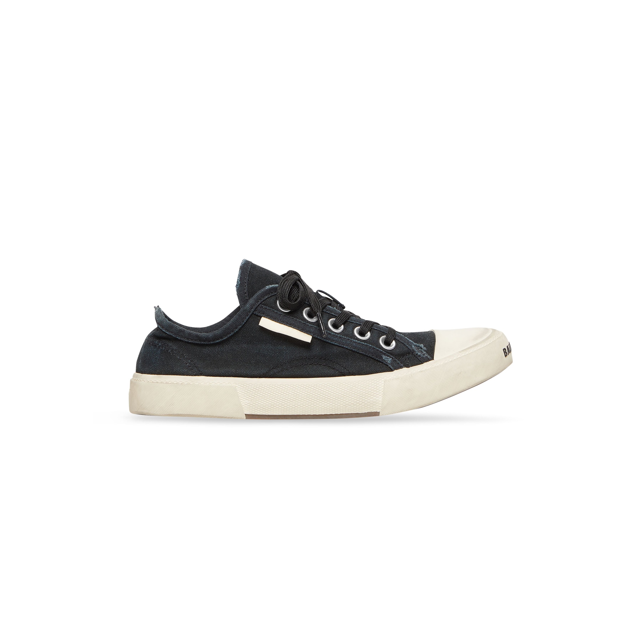 Balenciaga Paris Low Top Sneaker - Black - Woman - 36 - Cotton