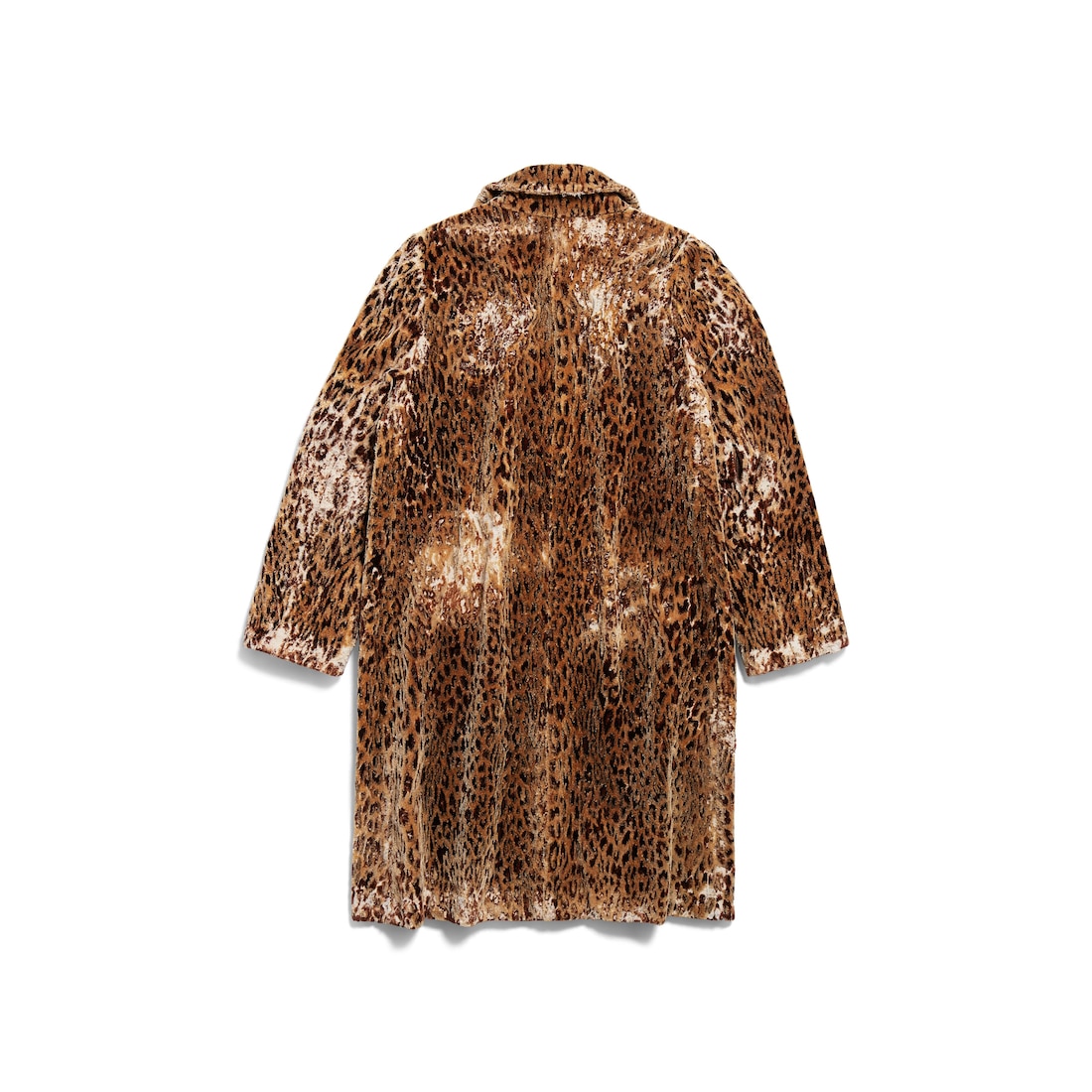 Balenciaga leopard sale fur coat