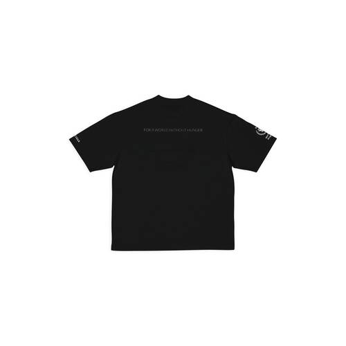 Men's Wfp T-shirt Medium Fit in Black | Balenciaga US