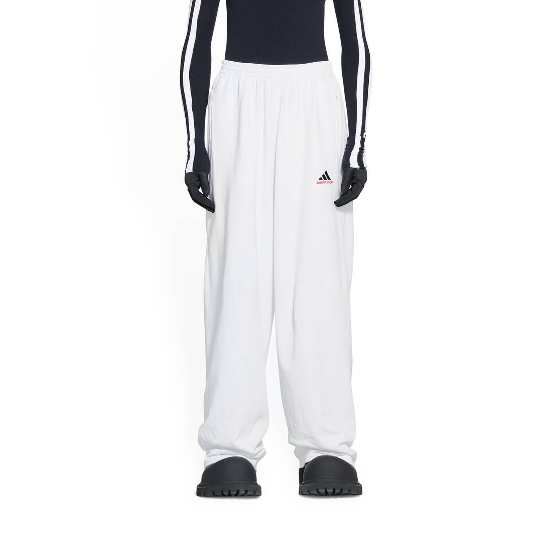 veinte Para construir Proporcional Balenciaga / Adidas Baggy Sweatpants のために メンズ で ホワイト | Balenciaga JP