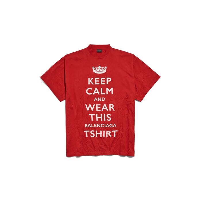 camiseta keep calm oversized