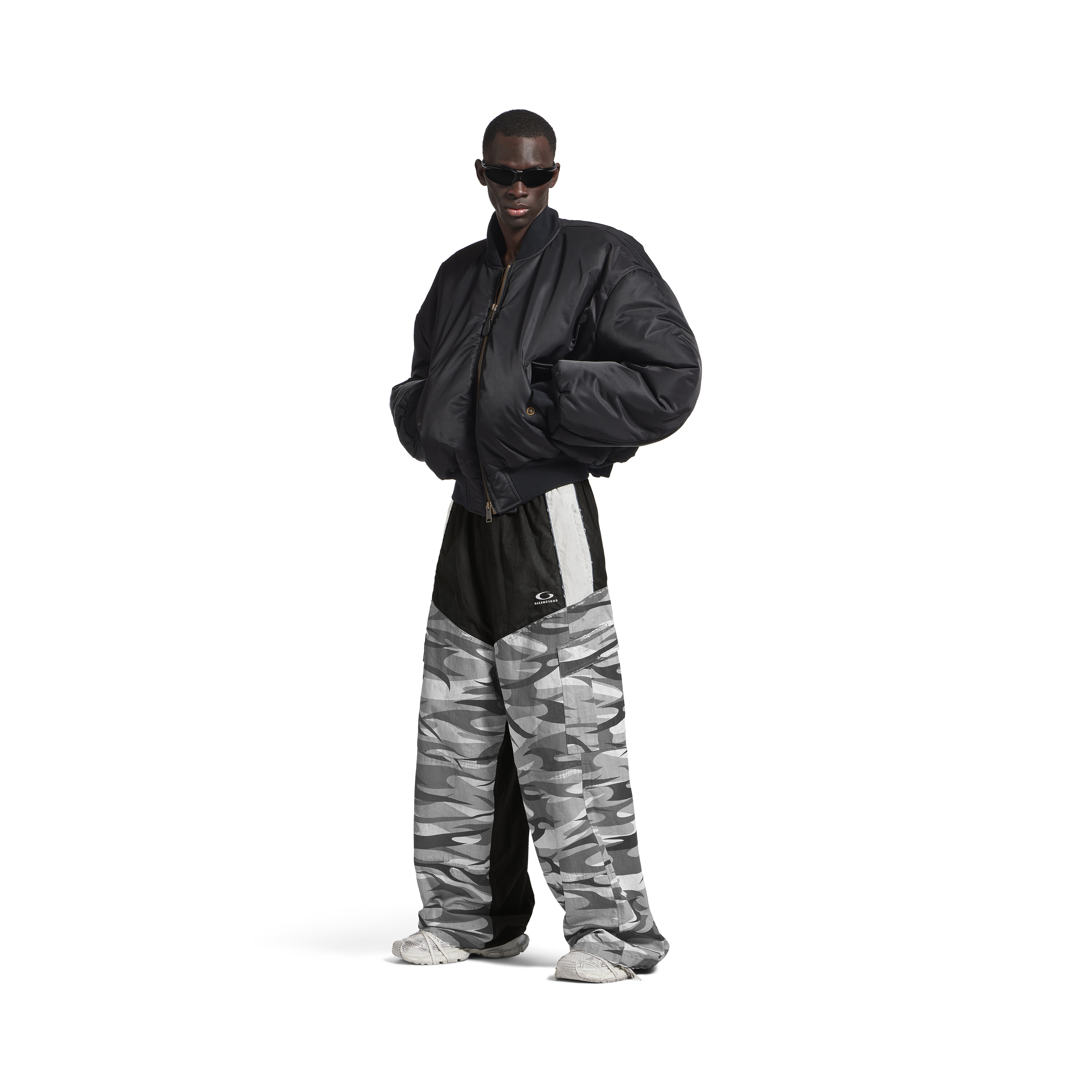 BALENCIAGA SPORTS スラックス88㎝ BALENCIAGA バレンシアガ 04SS センタープレスデザイン