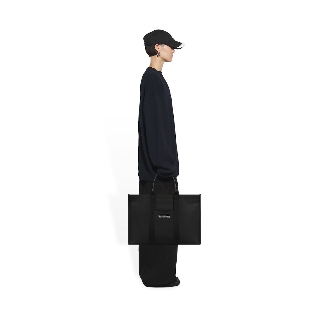 Hardware Large Tote Bag in Black