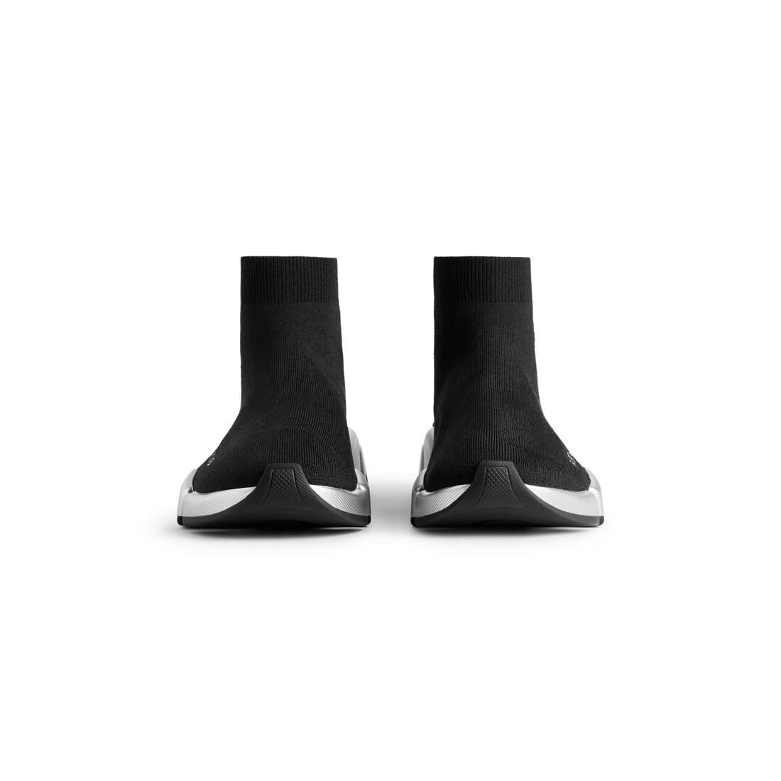Women's Speed 2.0 Recycled Knit Sneaker in Black/silver