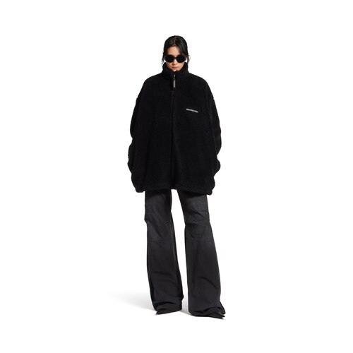 balenciaga back zip-up jacket