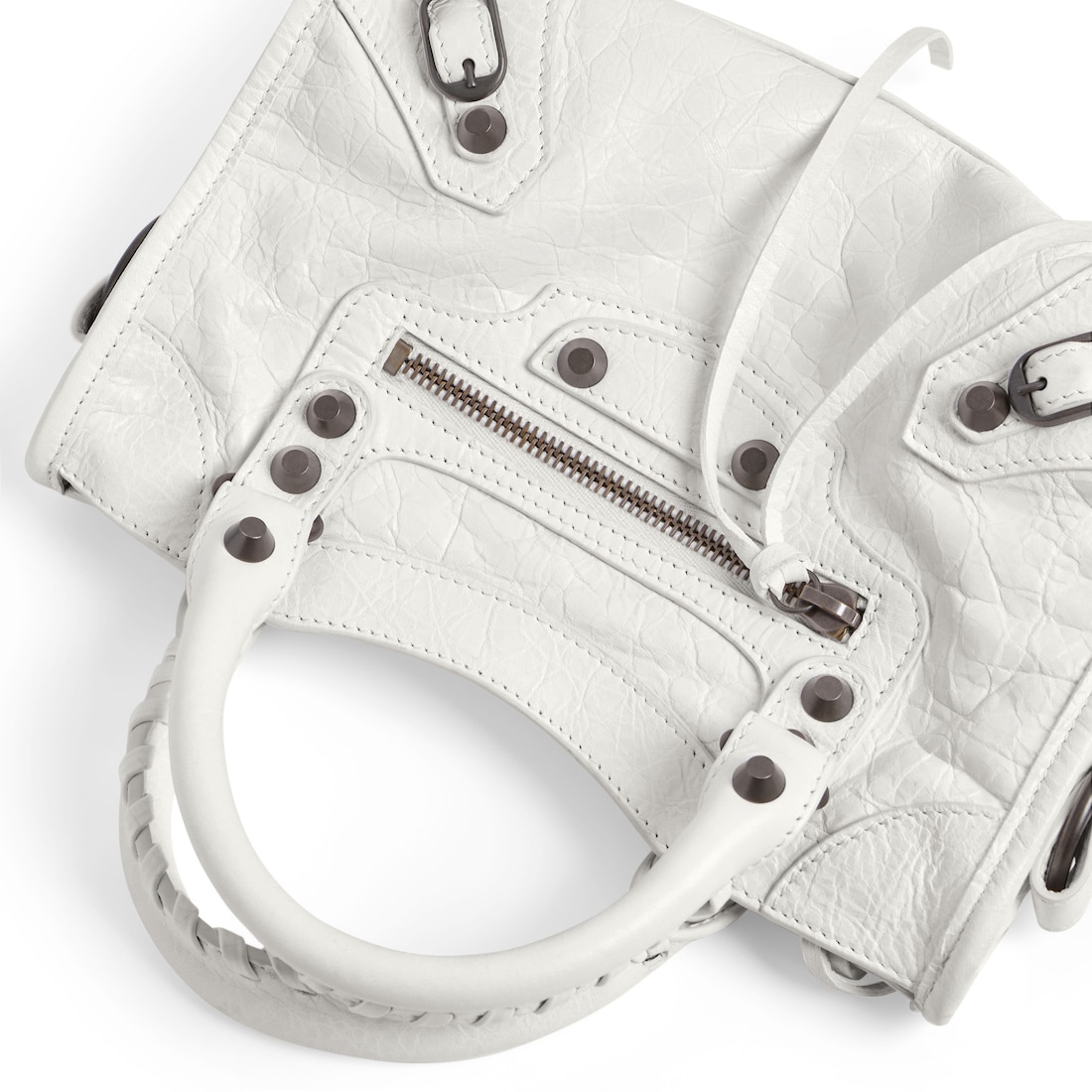 Women s Le City Mini Bag in Optic White Balenciaga US