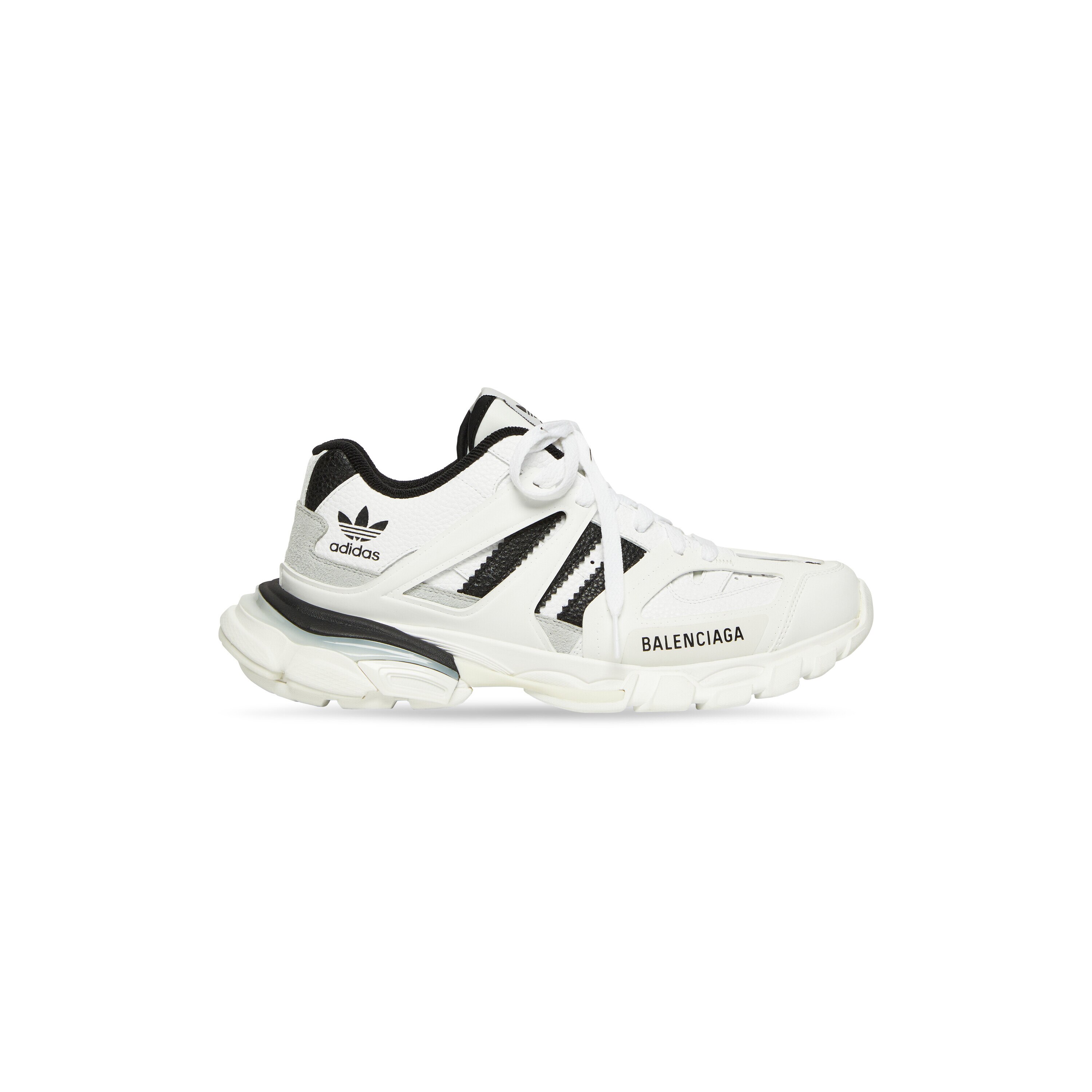 Women's Balenciaga / Adidas Track Forum Low Top Sneaker in White