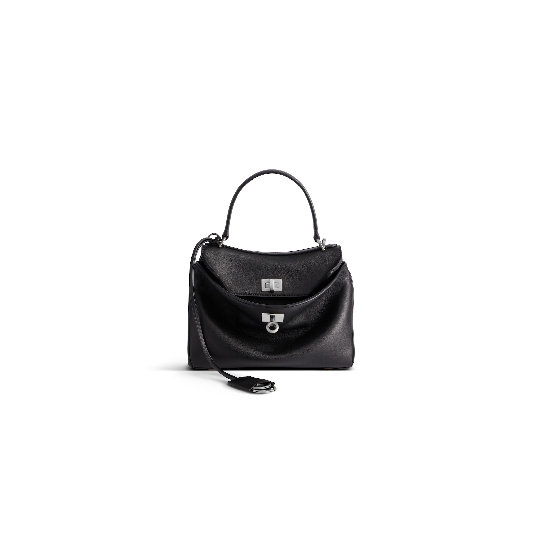 Balenciaga Rodeo Mini Handbag - Black - Woman - Calfskin