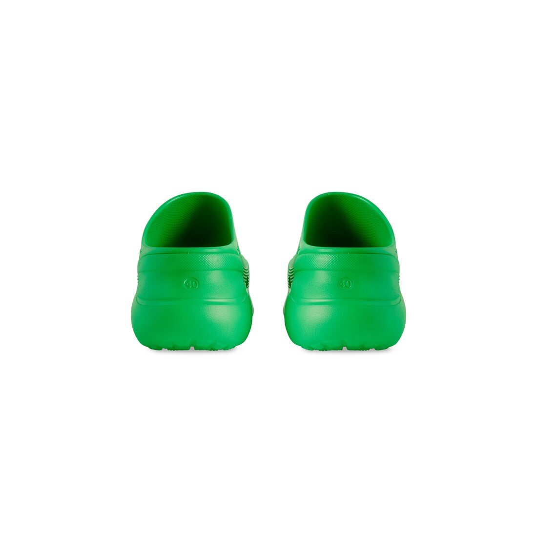 Mules & clogs CROCS Green size 36 EU in Rubber - 36764740