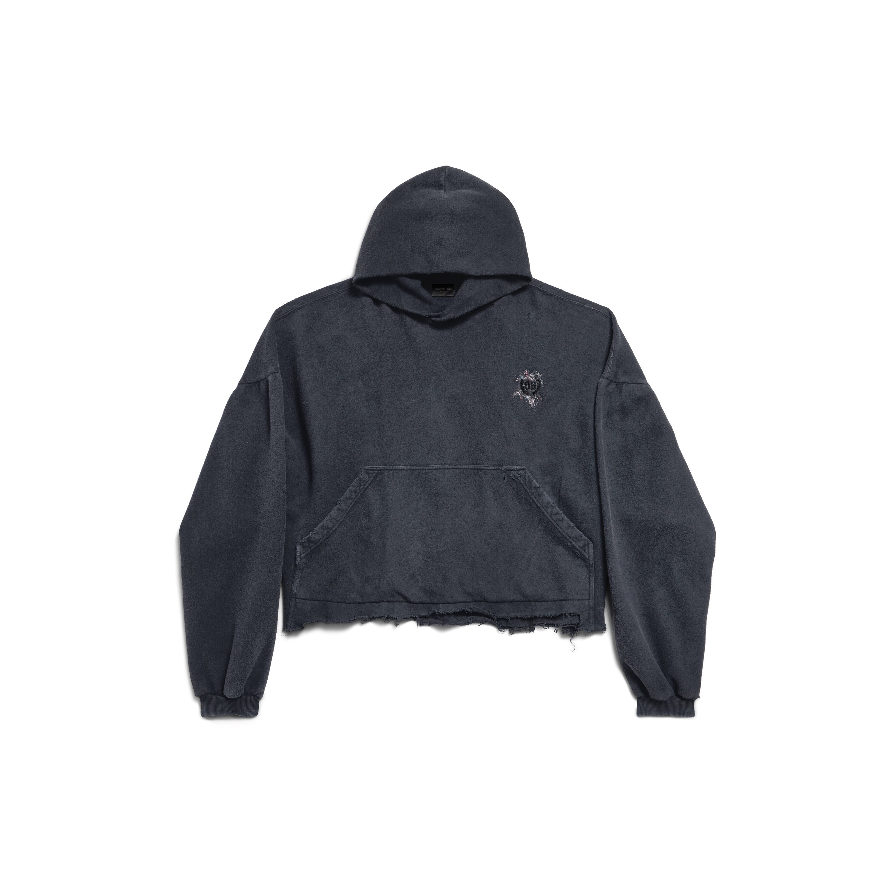 Balenciaga XXXL フーディー　hoodie Outerwear Zip-up Hoodie Oversized in Black | Balenciaga US