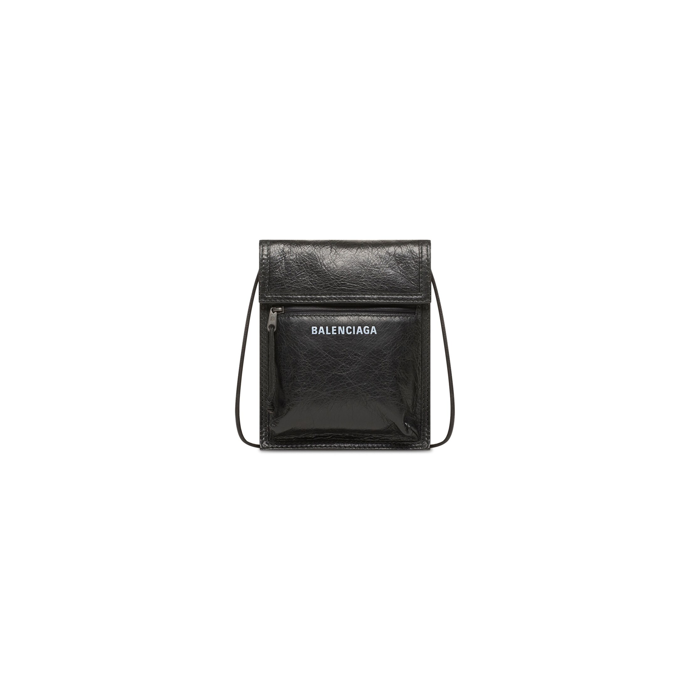 small pouch with strap