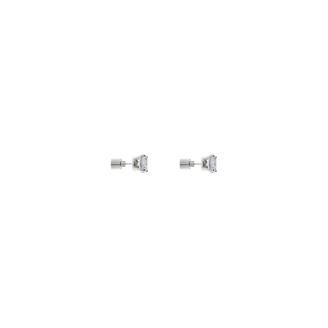 3am Led Earrings  in Red/silver