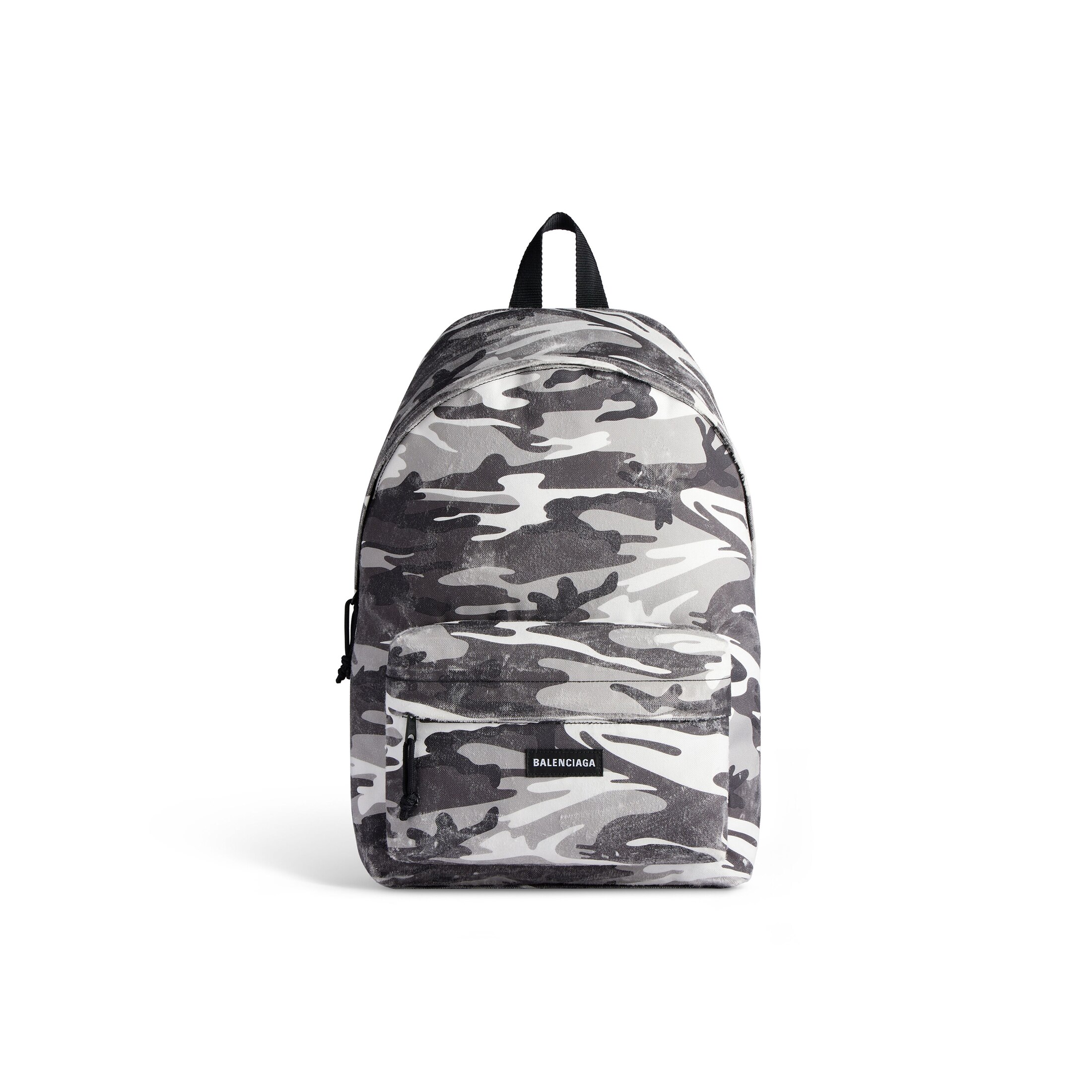 Balenciaga Mochila Explorer Con Estampado Camuflaje - Gris - Hombre -Poliamida, Poliéster