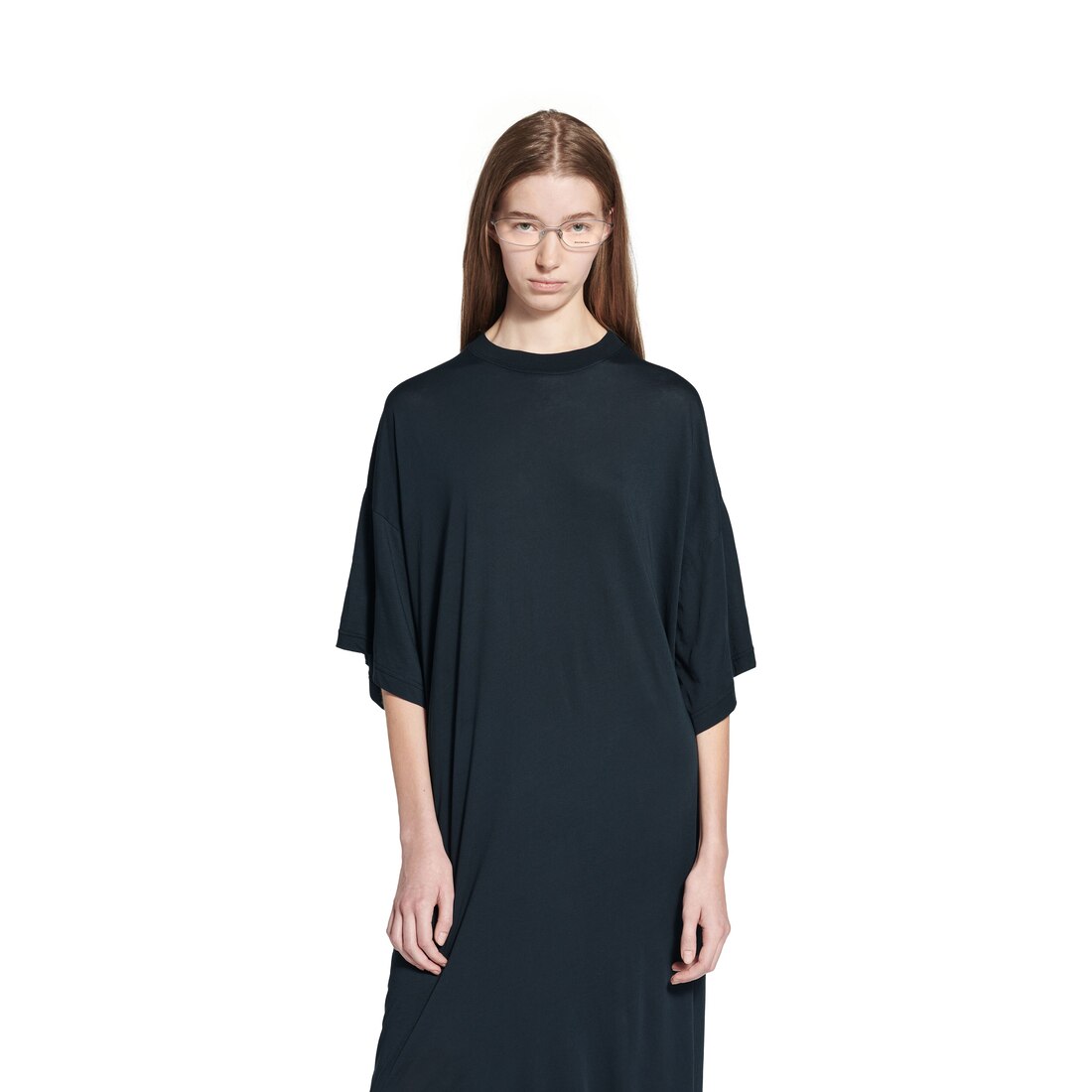【Balenciaga】ドレス ホワイト の ウィメンズ Cocoon Maxi ドレス スニーカー
