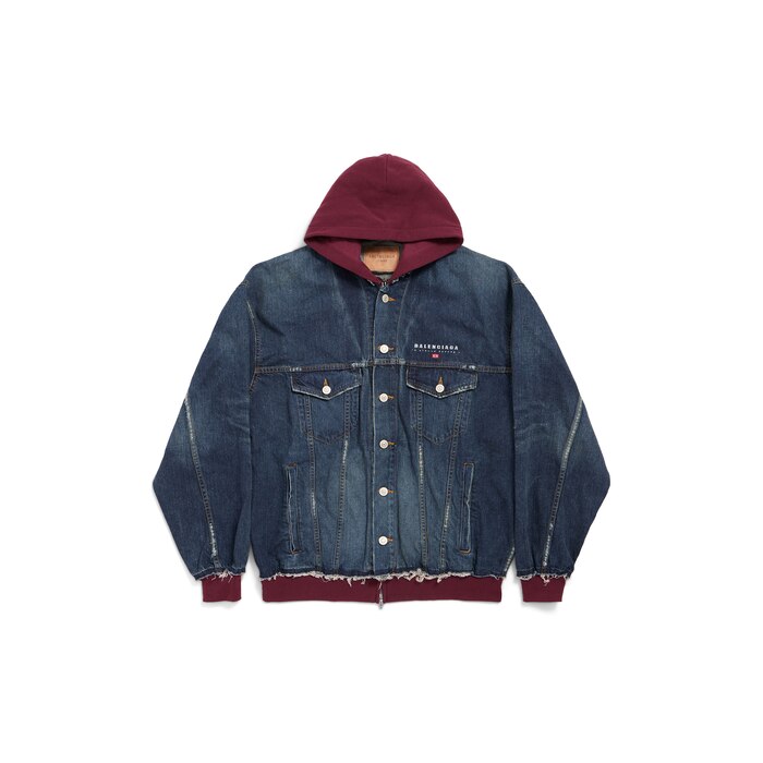 patched牛仔夹克