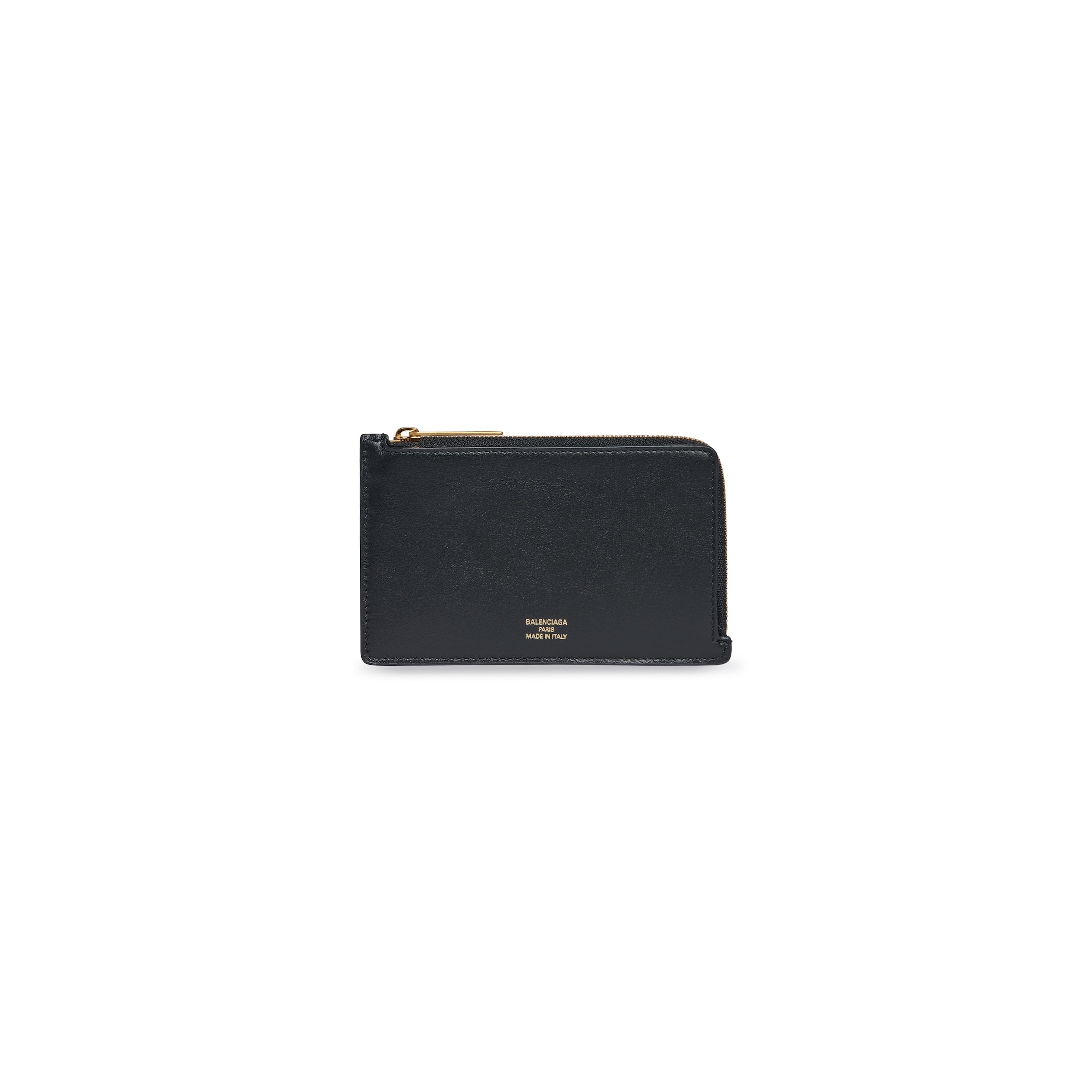 Balenciaga Envelope Long Coin And Card Holder - Black - Woman - Calfskin