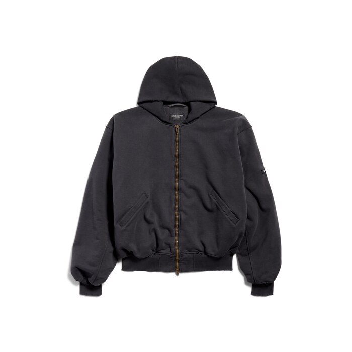 hooded bomber