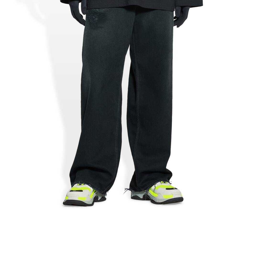 ネオンイエロー の メンズ Balenciaga / Adidas Triple S スニーカー 