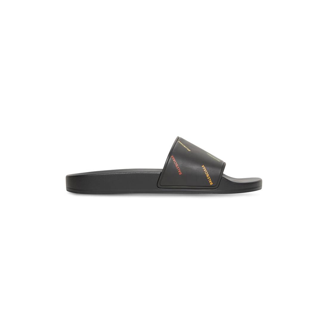 Display zoomed version of pride 22 pool slide sandal allover logo 1