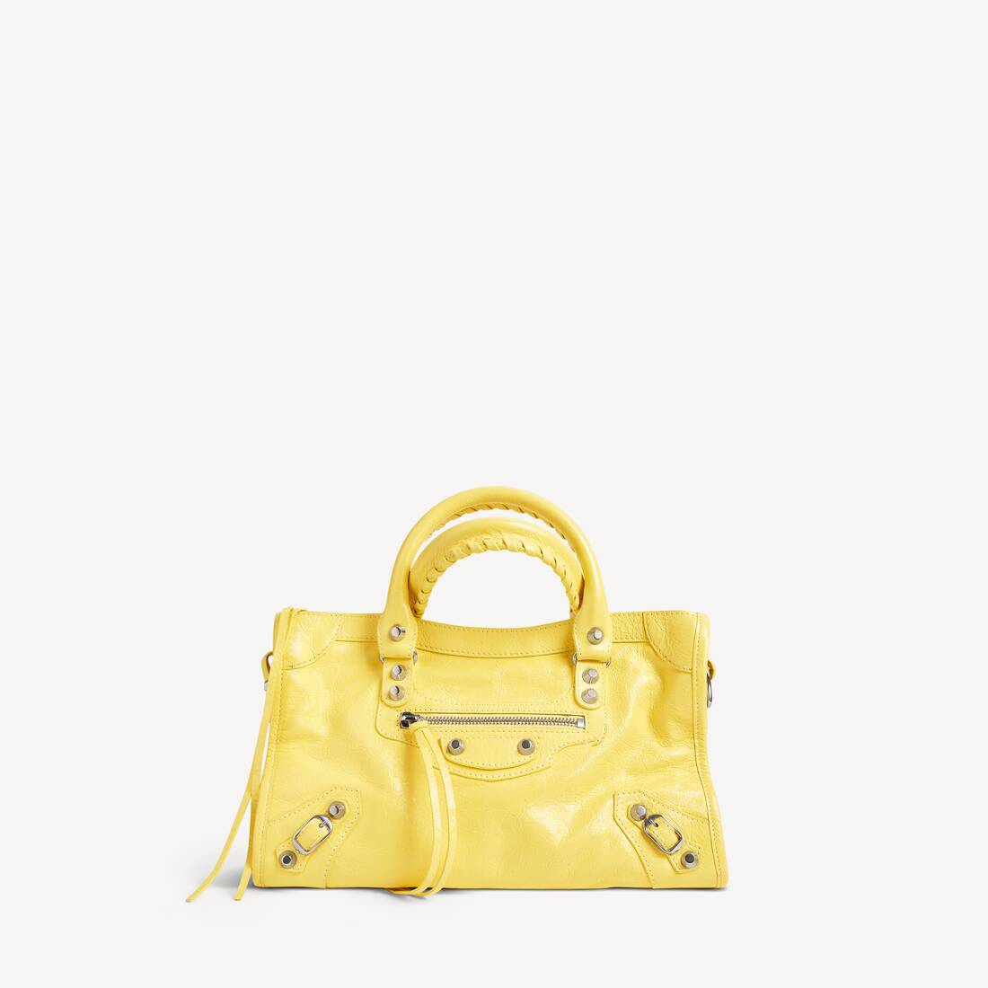 Sac Le City Petit pour Femme en Jaune Balenciaga FR