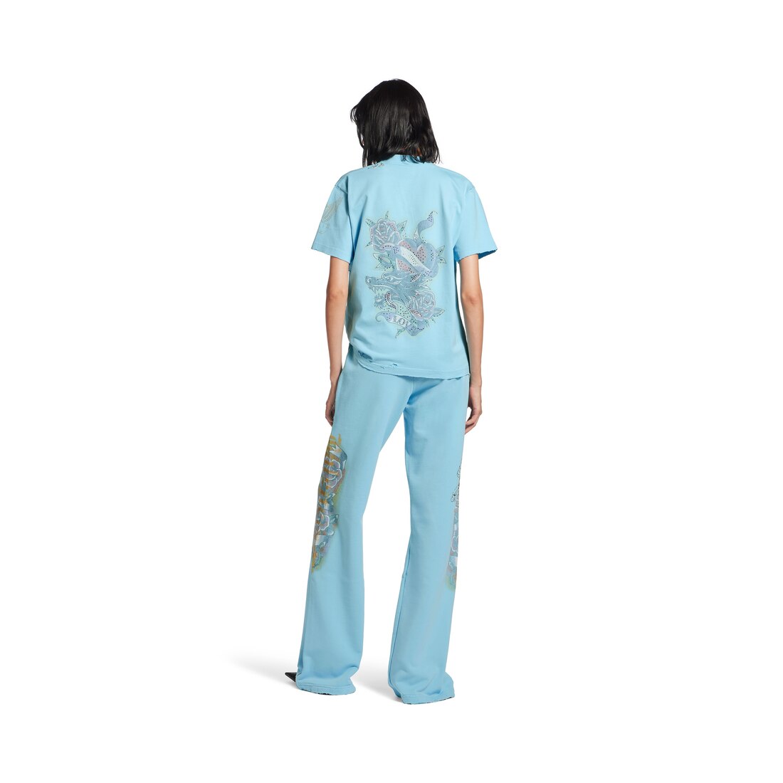 ホワイト の ウィメンズ Tacky Tattoo Tシャツ スモールフィット