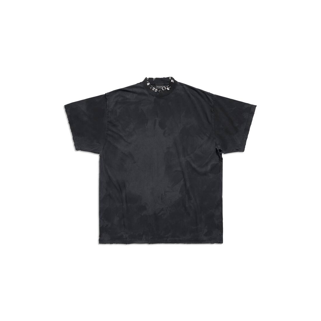 Pierced オーバーサイズtシャツ で 杢ブラック | Balenciaga JP