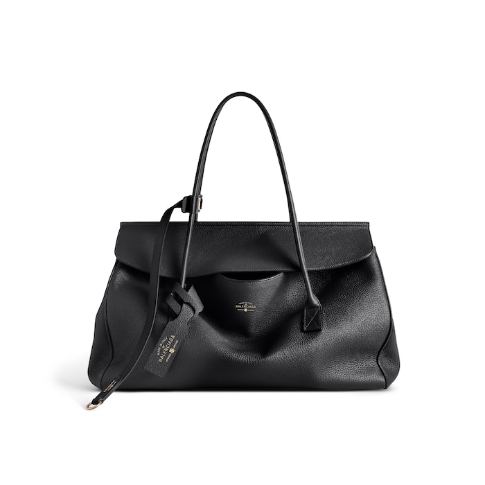 BALENCIAGA キャンパストートバッグ　ブラックハンドバッグ 楽天市場】バレンシアガ キャンバス トート（トートバッグ