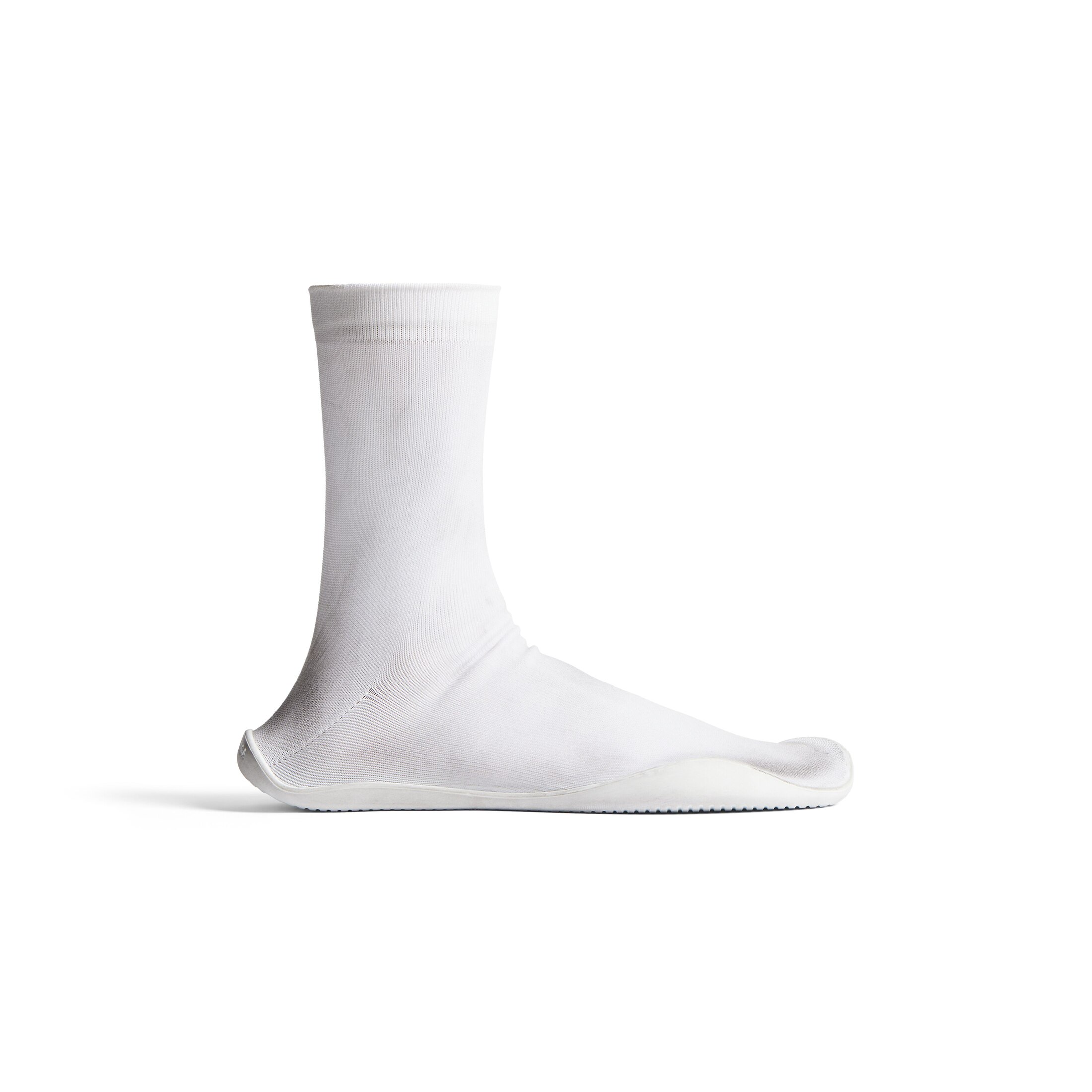 Balenciaga Sock Sneaker - White - Man - 46 - Polyamide, Elastane