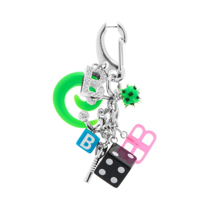 Women's Charm/keychain Padlock in Multicolored