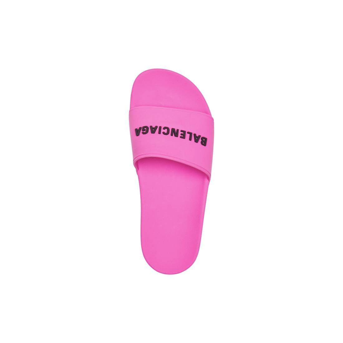 Women's Pool Slide Sandal in Fluo Pink | Balenciaga US