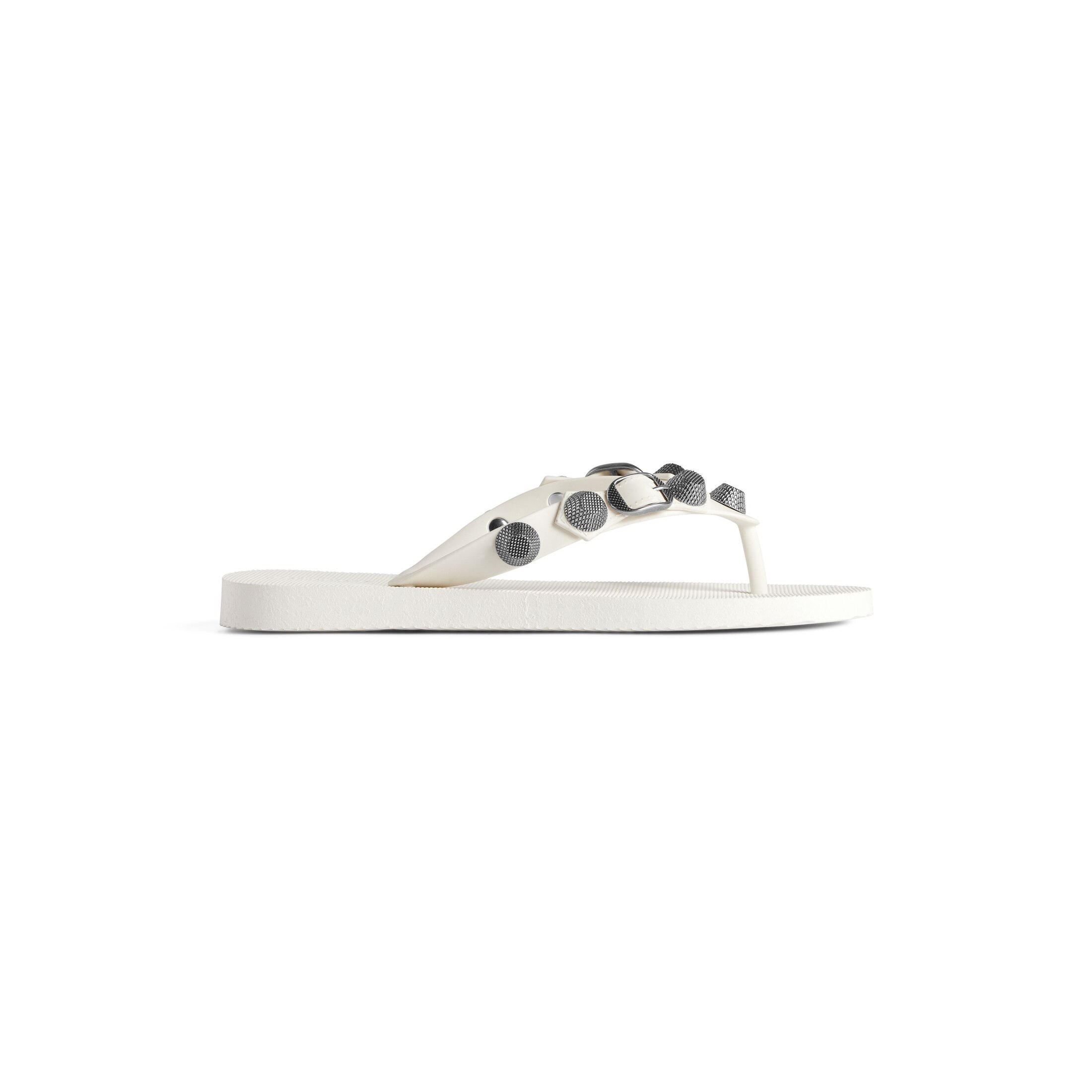 Balenciaga Tong Cagole - Blanc - Femme - 38 - Tpu