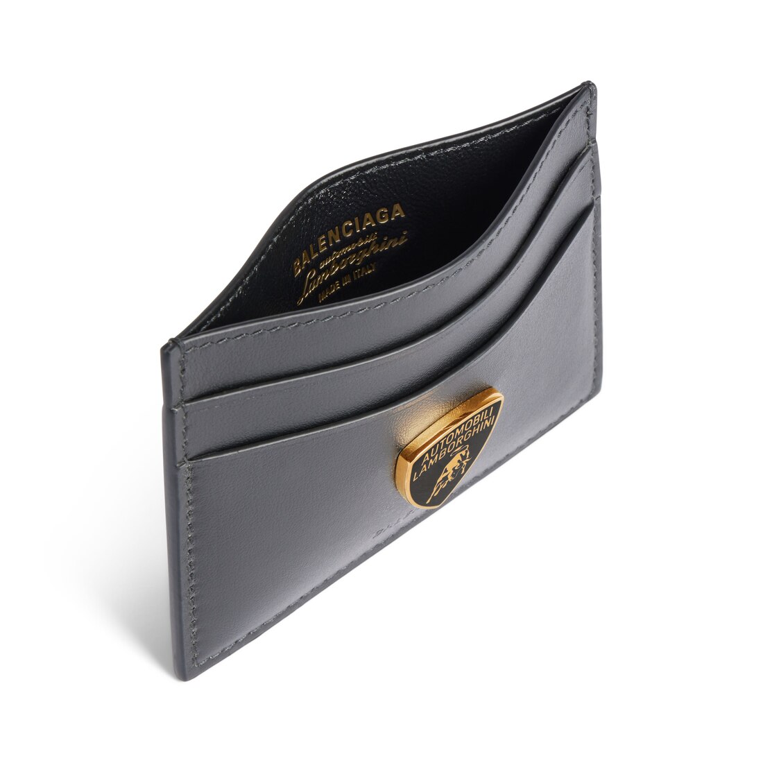 【BALENCIAGA】 Automobili Lamborghini スクエア ウォレット Men's Balenciaga | Automobili Lamborghini Card Holder in