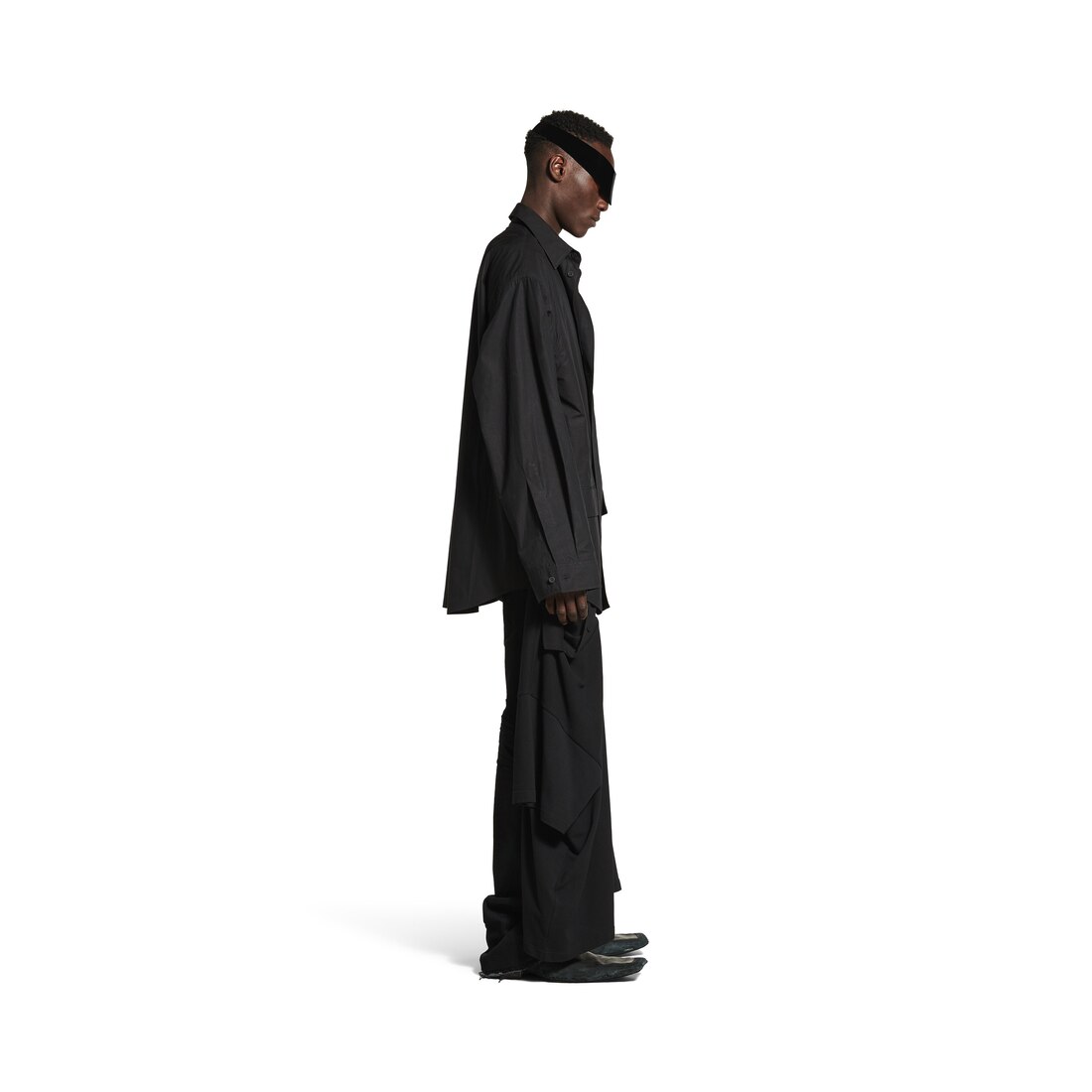ブラック の メンズ シャツ テーラード ジャケット | Balenciaga