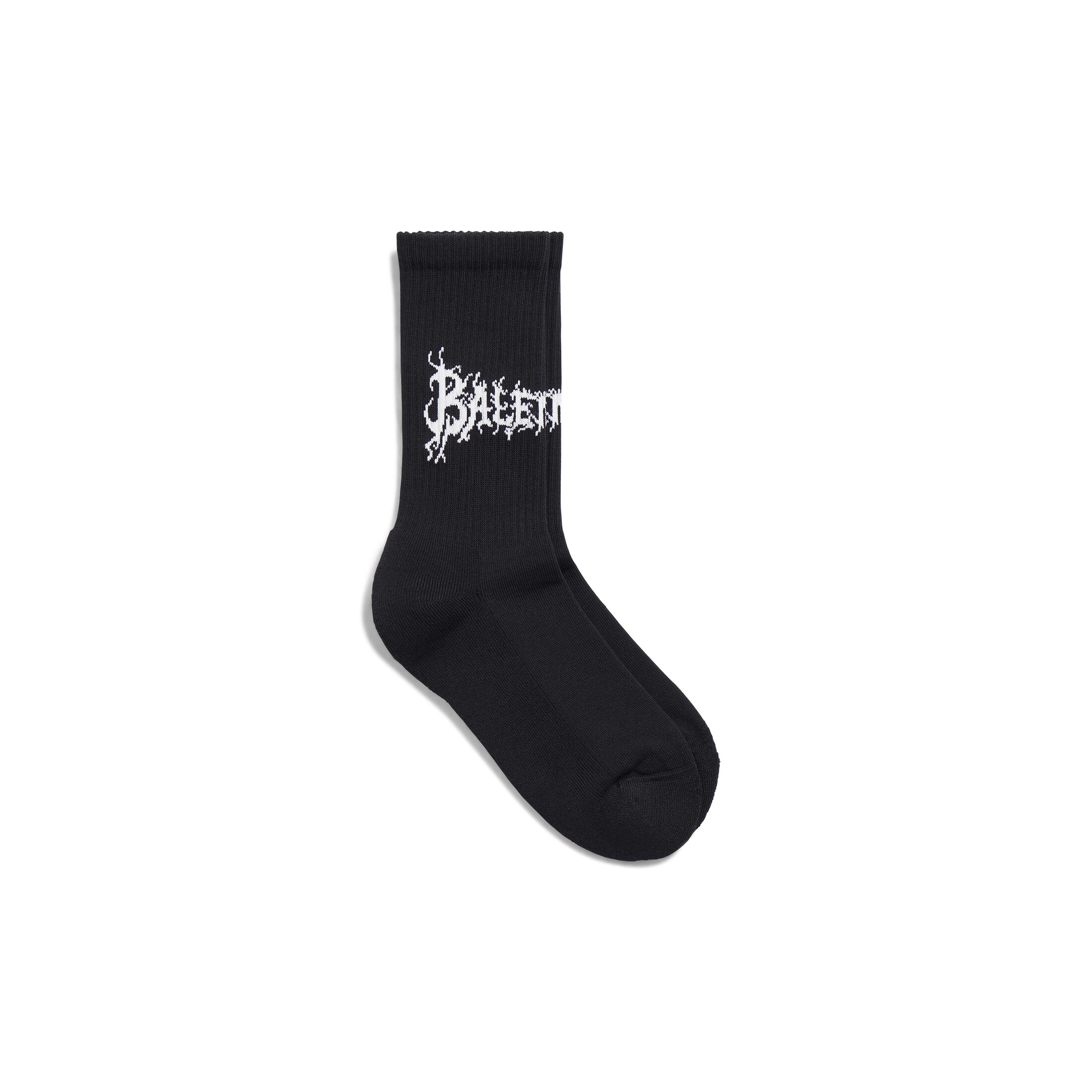 Balenciaga DIY Metal Outline Socks - Black - Man - L - Cotton, Polyamide & Elastane