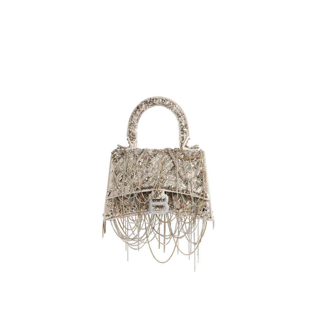 Women's Hourglass Xs Top Handle Mini Bag by Balenciaga