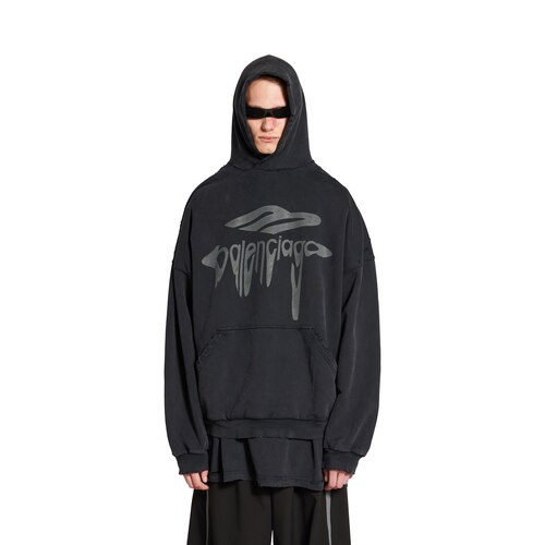 3b liquified hoodie大号版型连帽卫衣