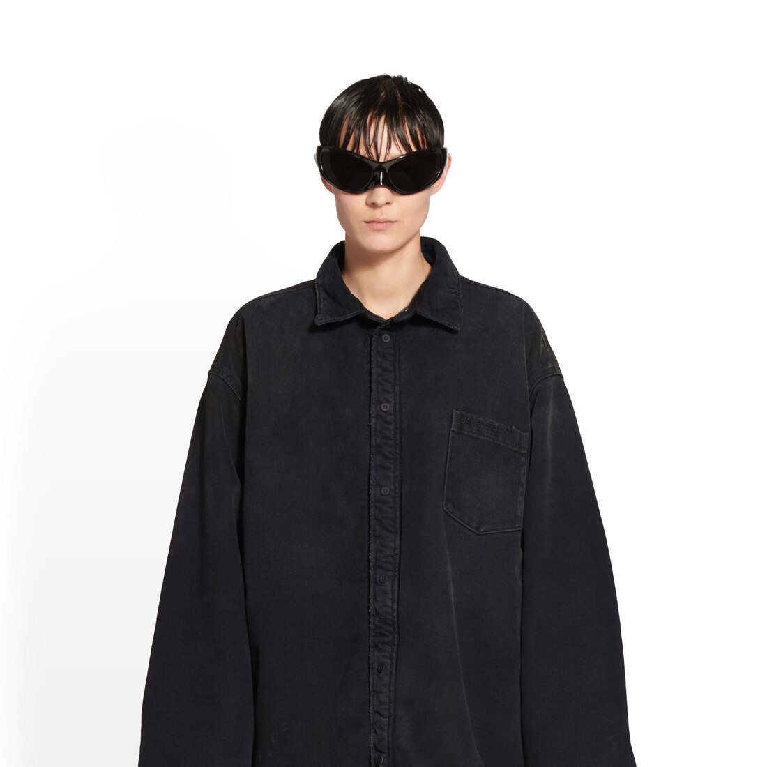 BALENCIAGA Oversized Padded Shirt-