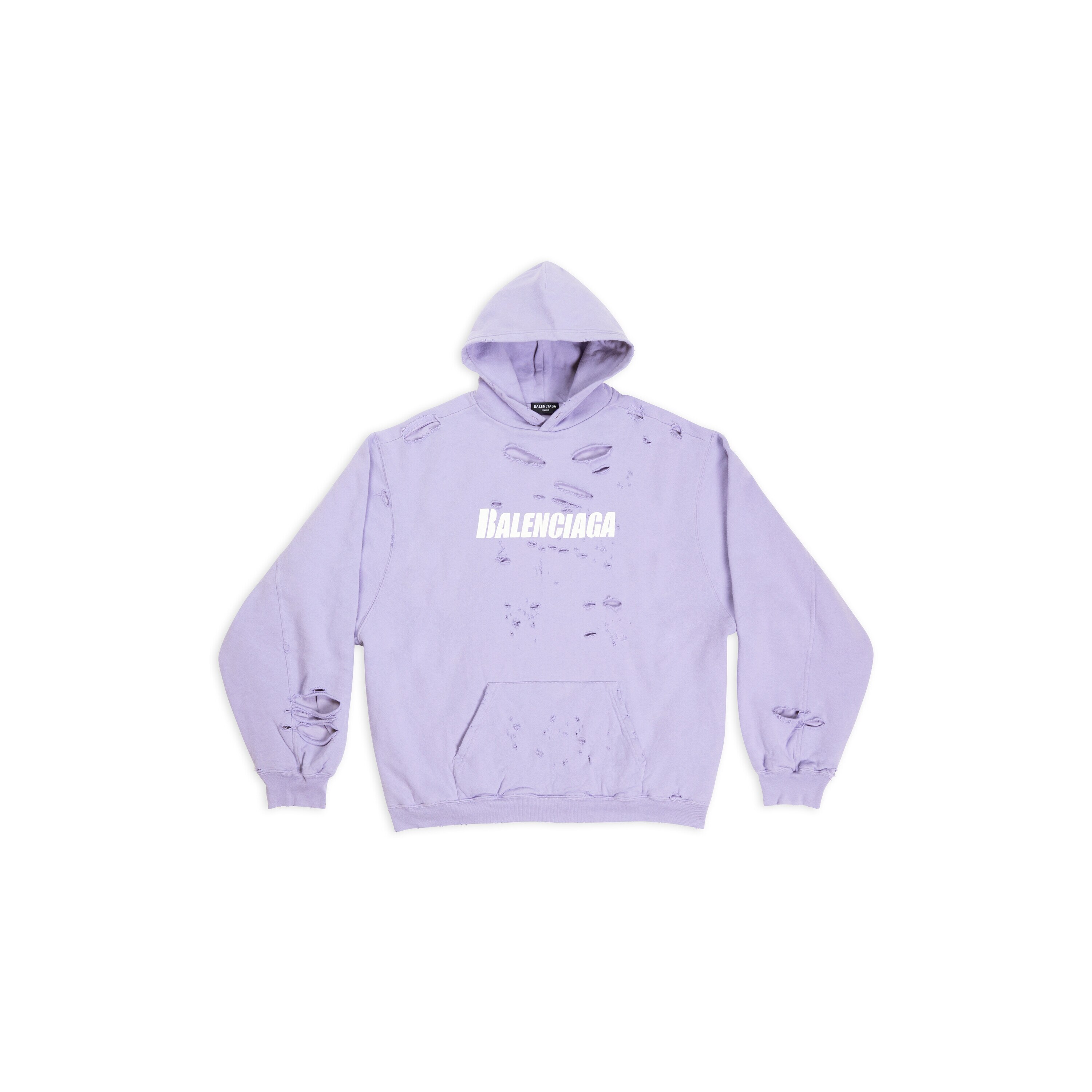 Ripped balenciaga hoodie Clearance
