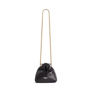 Women's Crush Tote Bag Xs in Black | Balenciaga US