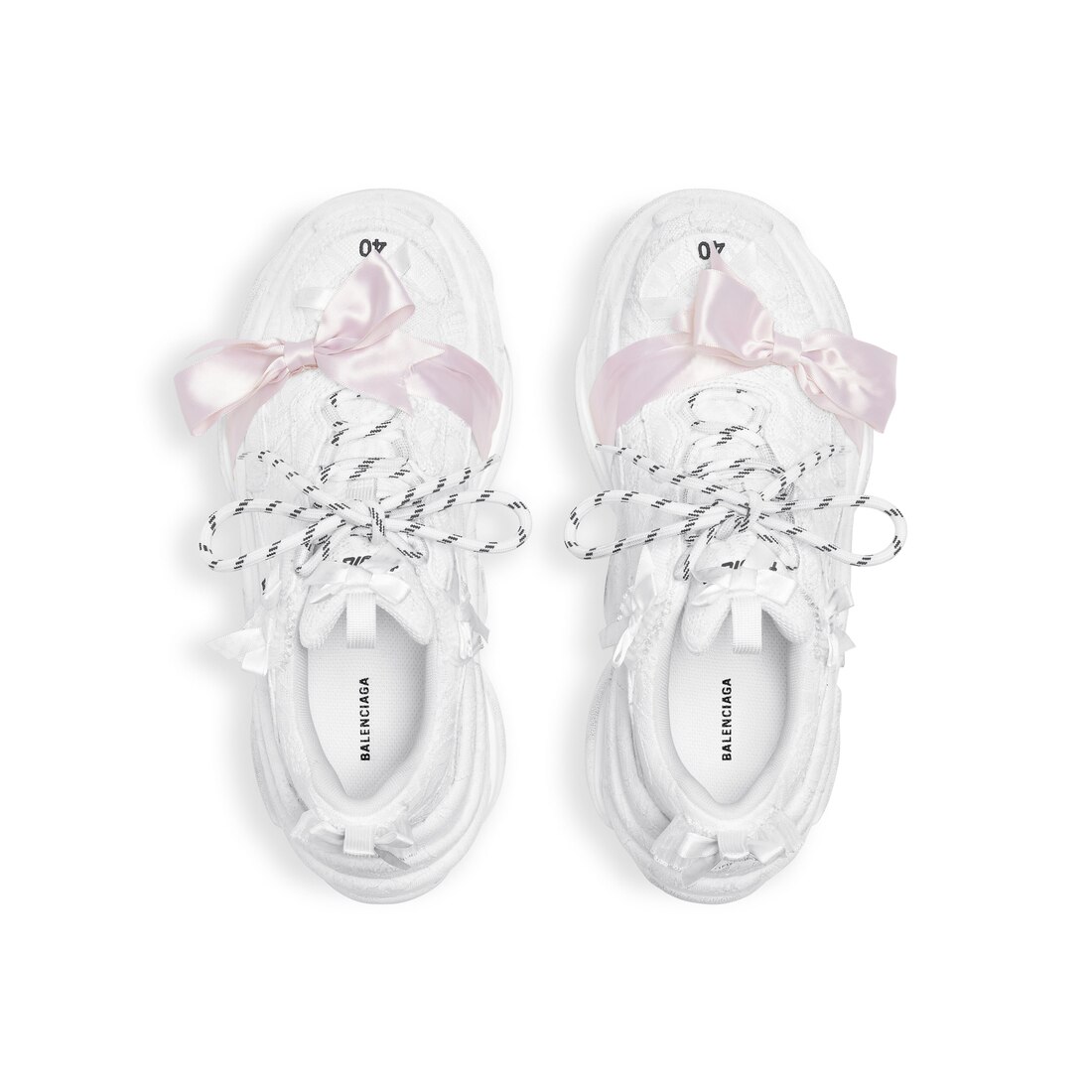 ホワイト の ウィメンズ Triple S Lace スニーカー スニーカー