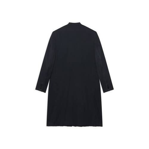 Men's Worn-out Tailored Coat in Black | Balenciaga NL