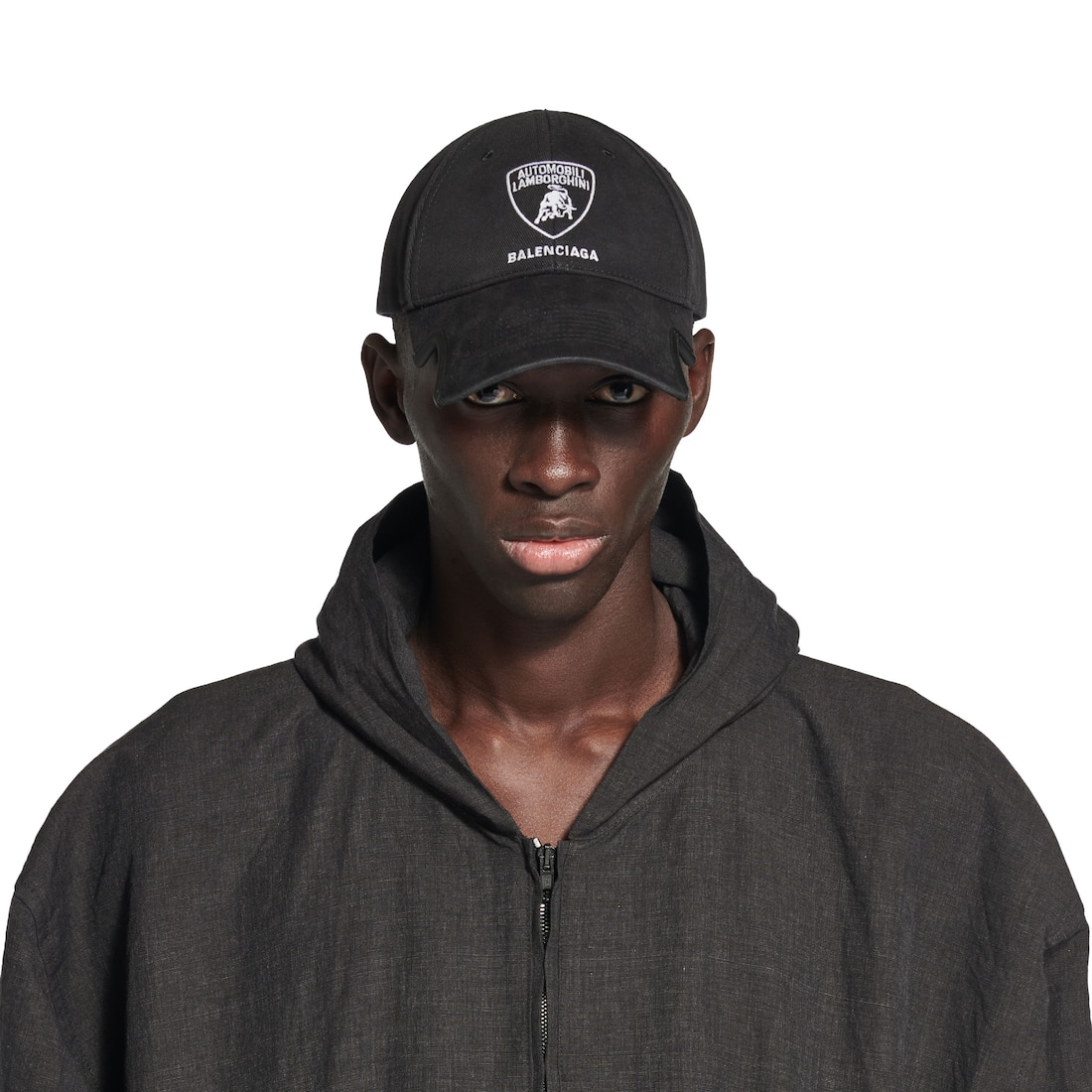 Men's Balenciaga I Automobili Lamborghini Cap in Black