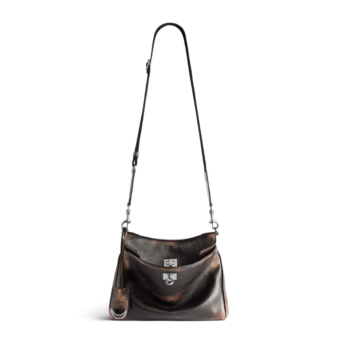 【BALENCIAGA】ブラウン Rodeo メッセンジャーバッグ スモール Men's Rodeo Messenger Bag Small in Brown | Balenciaga US