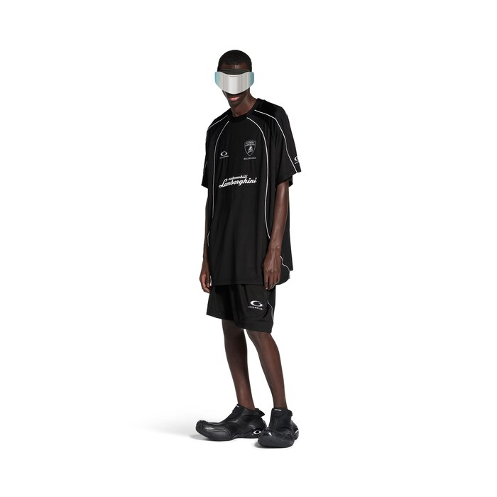 balenciaga i automobili lamborghini oversized soccer t-shirt