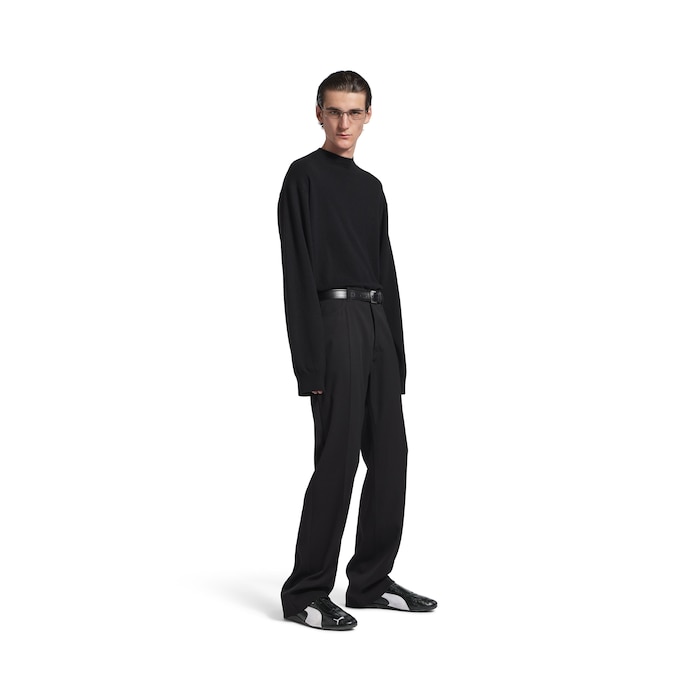speedcat en cuir balenciaga